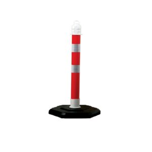 Poteau Signalétique 63 mm zeplin1000 mm (double réflecteur)