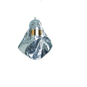 Cagoule aluminisée avec visière dorée