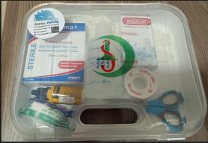 Boite de premiers secours en Tunisie