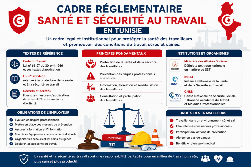 cadre réglementaire SST en Tunisie
