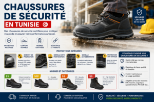 Chaussures de sécurité en Tunisie
